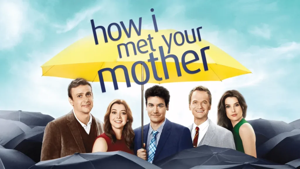 Cena de How I Met Your Mother, uma série excelente para aprender inglês com vocabulário moderno e expressões idiomáticas.